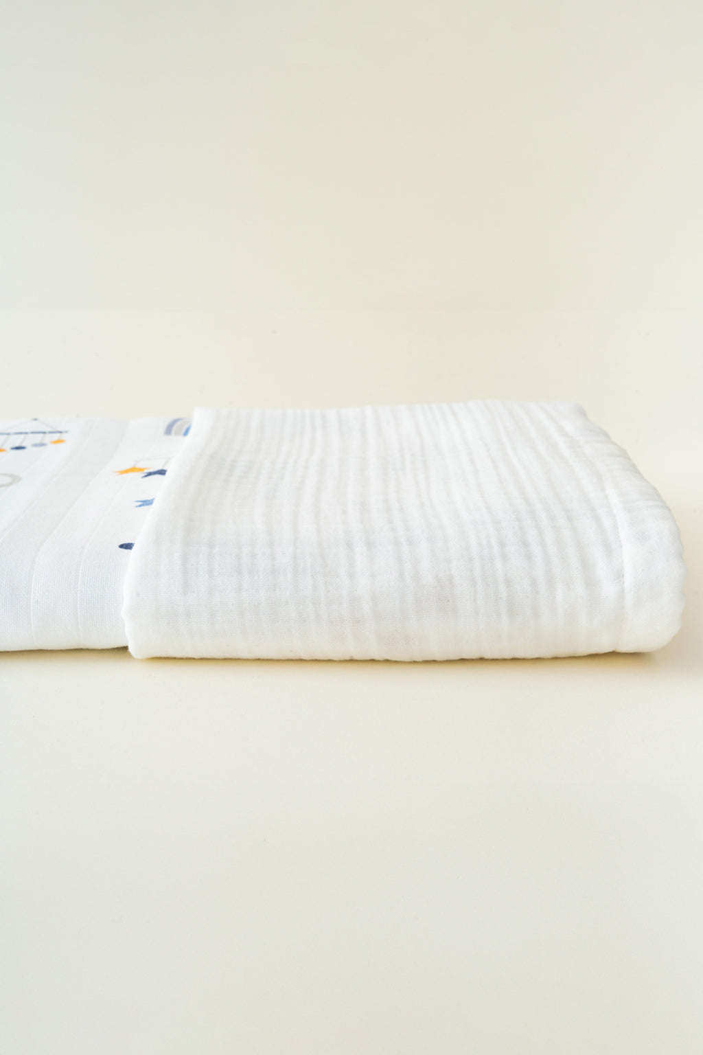 CLOUD CRINKLE-MUSLIN BABY BLANKET
