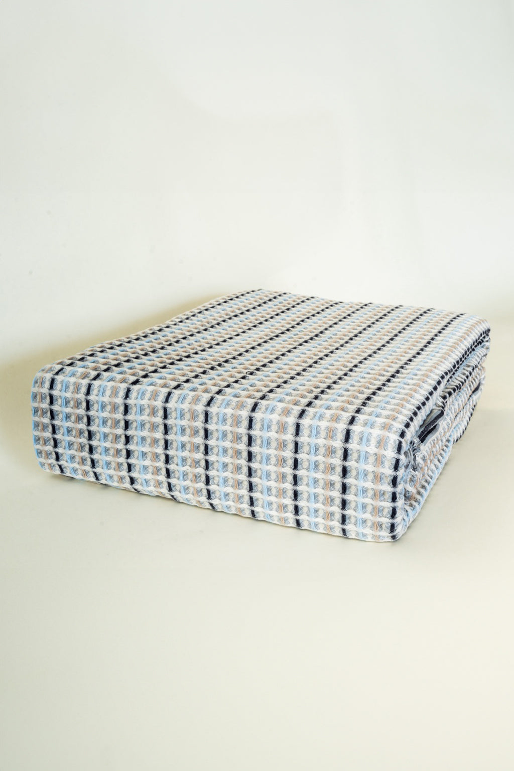 PASTEL STRIPE WAFFLE BEDSPREAD
