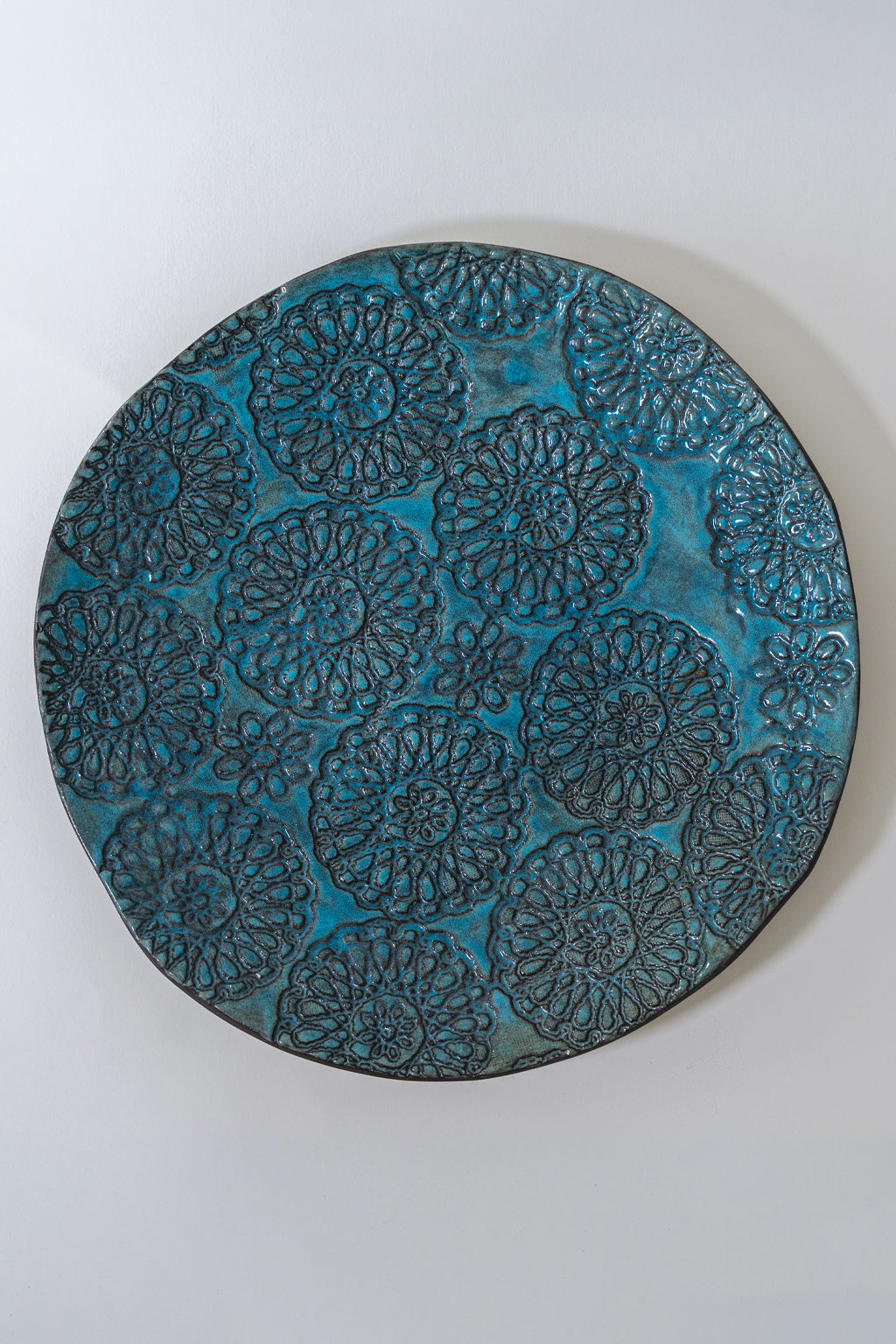 BLUE LACE CERAMIC BOWL