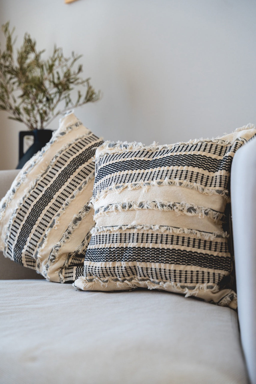 FRINGE DUO PILLOW CASES