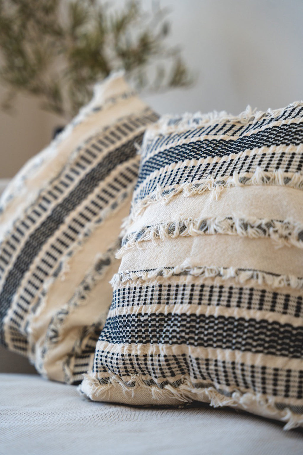 FRINGE DUO PILLOW CASES
