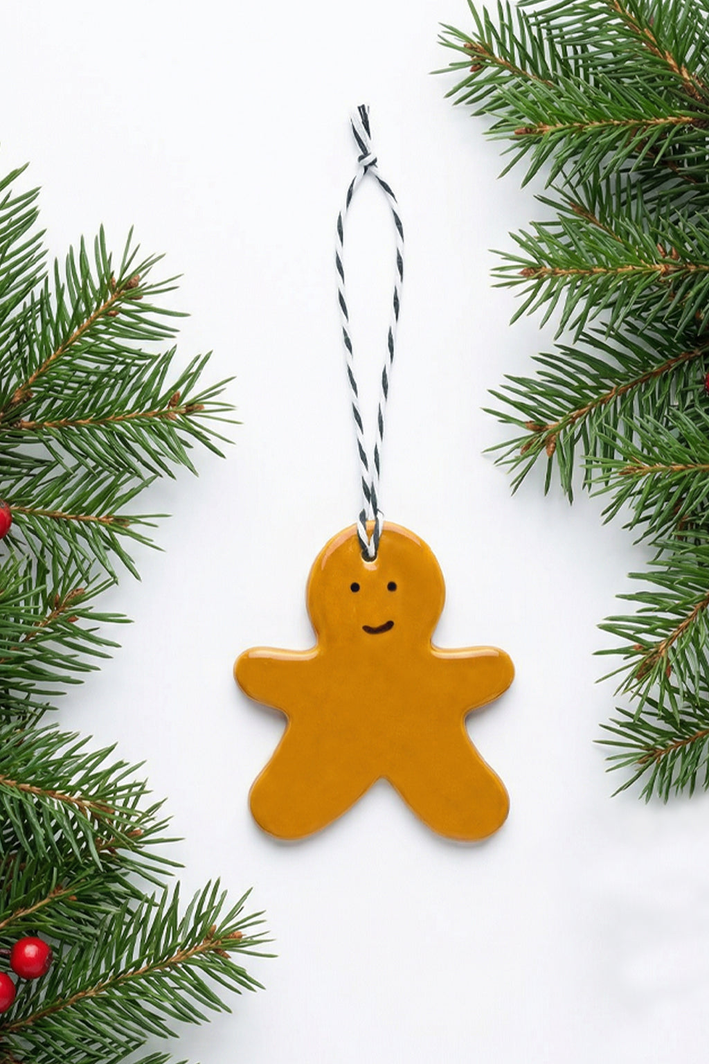 HANDCRAFTED CHRISTMAS TREE ORNAMENTS - SET of 7