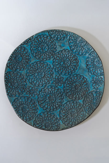 BLUE LACE CERAMIC BOWL