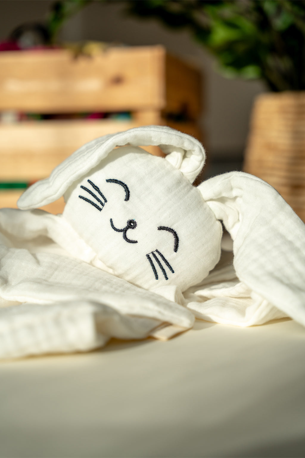 WHITE BUNNY LOVEY