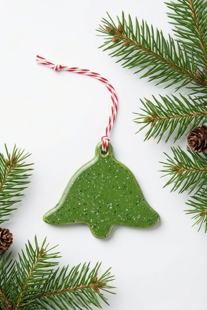 HANDCRAFTED CHRISTMAS TREE ORNAMENTS - SET of 7